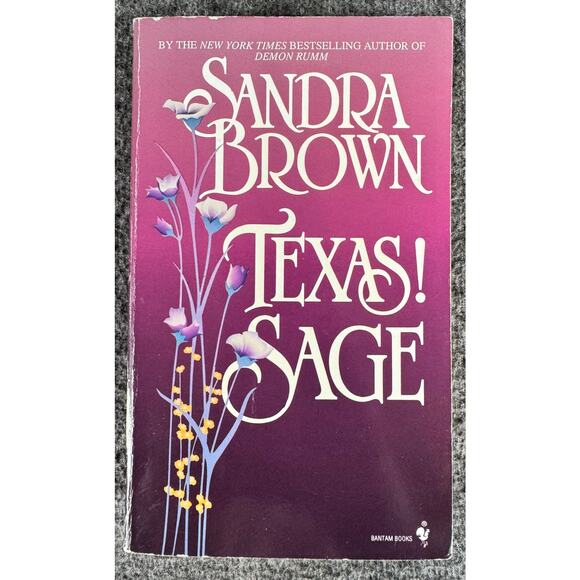 Texas! Sage by Sandra Brown (Paperback) - Picture 1 of 6
